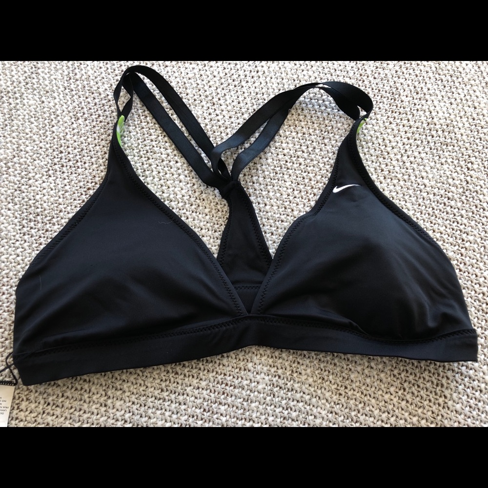 Nike Reversible sports top green/black size 14